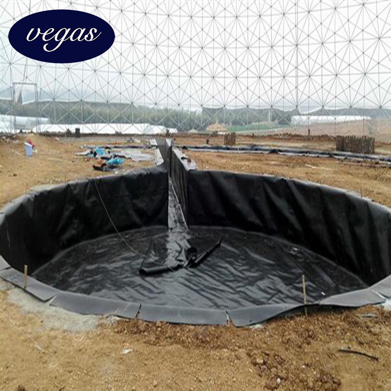 Продажа 0,5 мм 0,75 мм 1 мм пластиковый лист Цена hdpe геомембрана Прямая поставка сельскохозяйственная подкладка для пруда Цена hdpe геомембрана