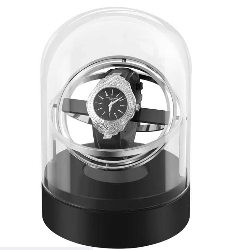 Прямая поставка, часы Uhr Orologio 5 В, стекло, механические Автоматические часы, коробка с дисплеем, упаковка часов, устройство для намотки часов, шейкер