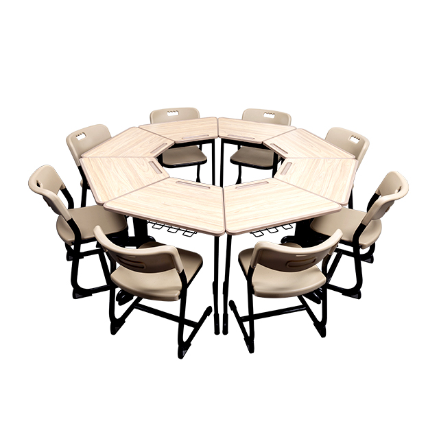 Popular school furniture classroom table chair set modern school table sets classroom student desk chair