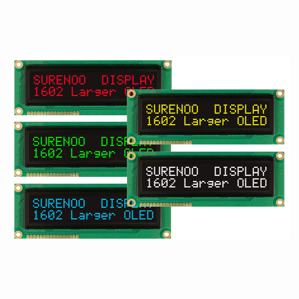 Реальный OLED-дисплей, 122X44 1602 162 16X2 большой символьный жк-модуль дисплей LCM экран панели WS0010 параллельный последовательный SPI