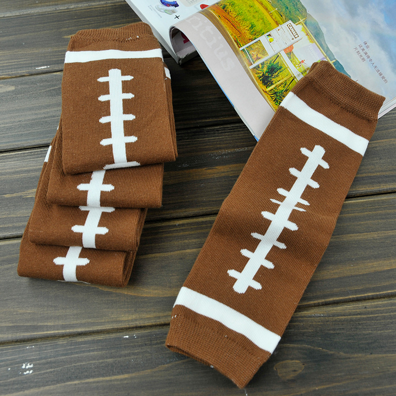 Baby Girls And Boys Football Baseball Basketball Soccer Design Spring Autumn Winter Knitted Tight Legwarmers