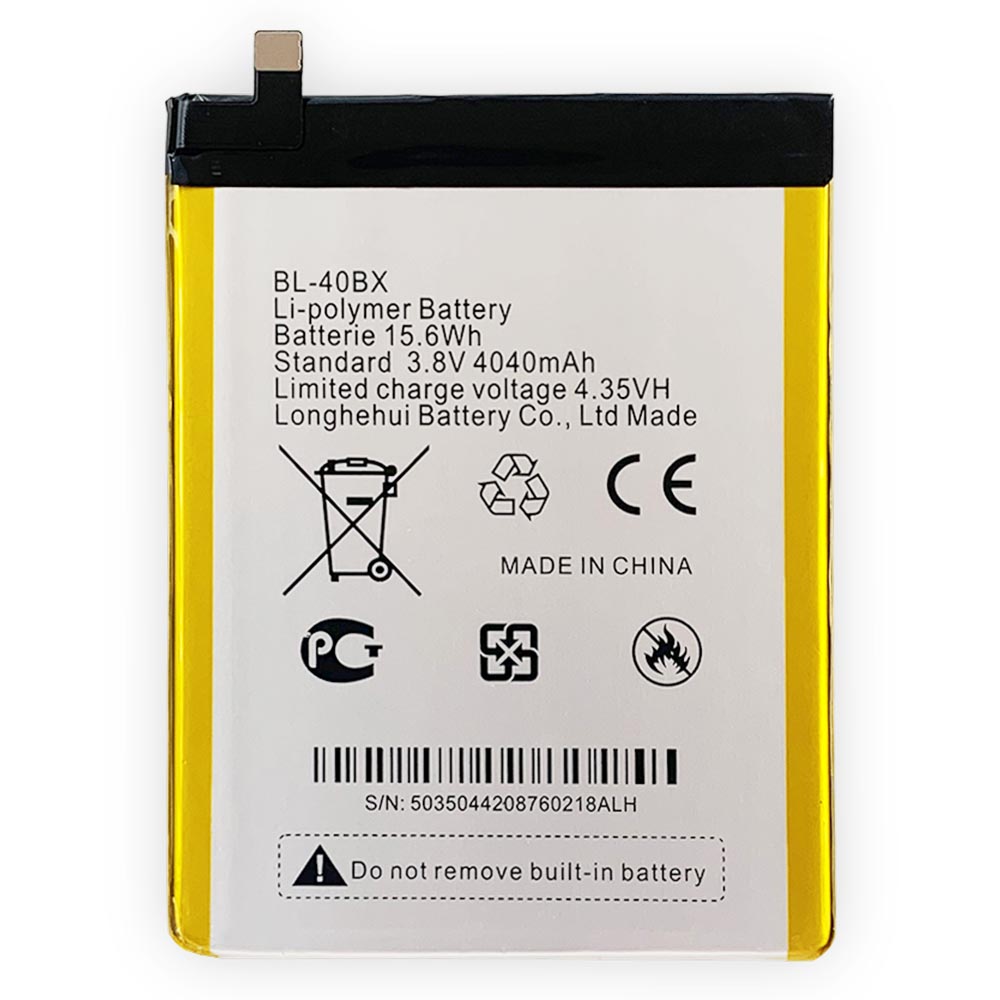OEM 4040mAh BL-40BX 100% нулевой цикл X600 батарея мобильного телефона для infinix Note 2 оригинальная емкость батареи