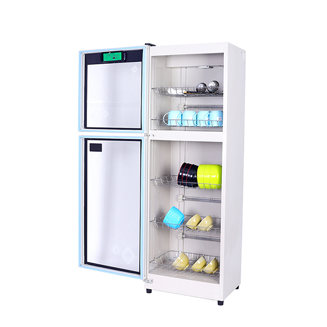Modern disinfection cupboard household 380L tableware dryer machine cabinet home kitchen bowl dish rack sterilizer