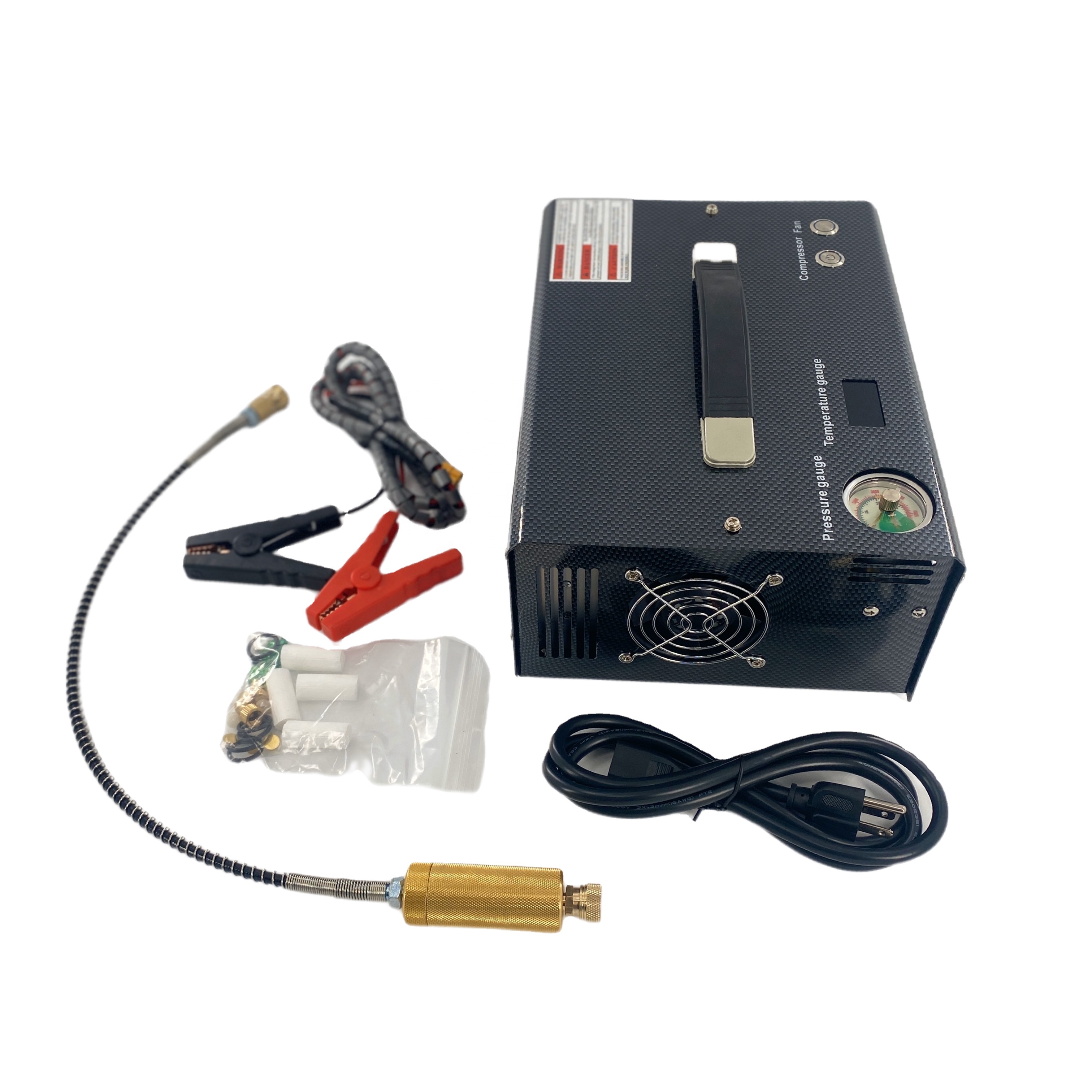 Компрессор pcp110v 220v 12 v 300bar 4500 psi 30 mpa оборудование для дайвинга безмасляный воздушный компрессор PCP