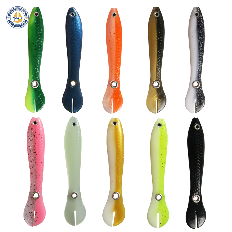 Hot Sell pesca 10cm 6g Loach Simulation Plastic Soft Bait with Eyelet Hole on Tail Vivid Swimming Bionic Soft Fishing Lure