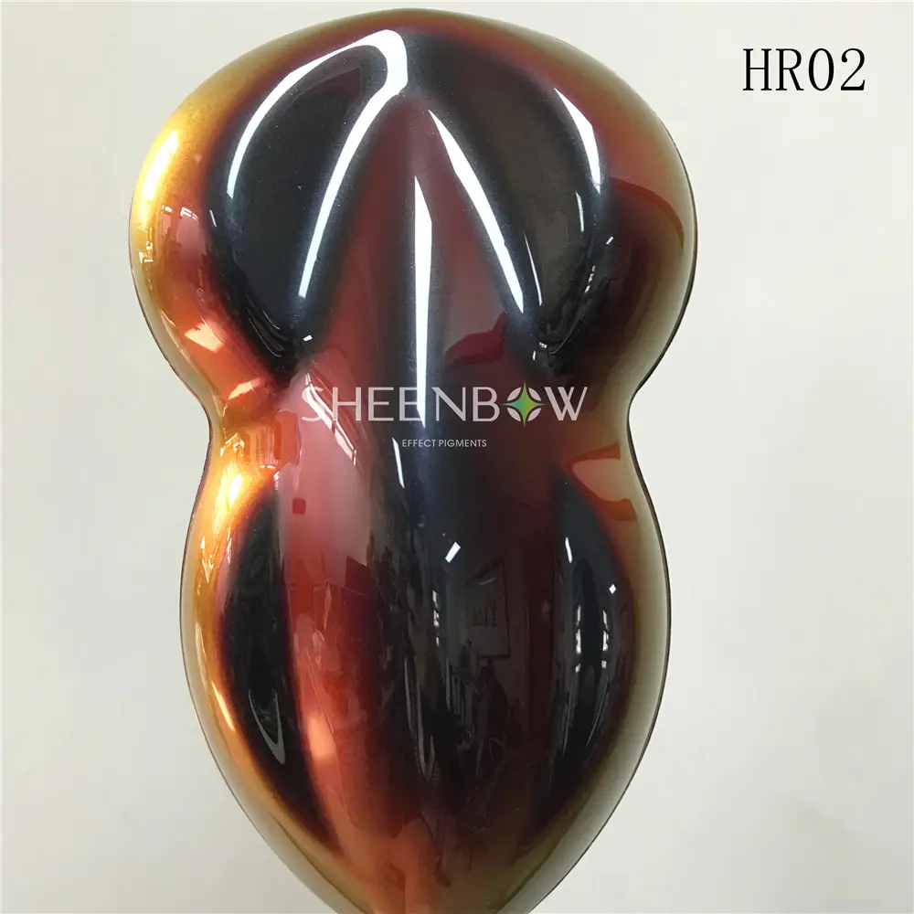 Sheenbow Mirror Effect Black Changing To Red Spray Paint Pigment