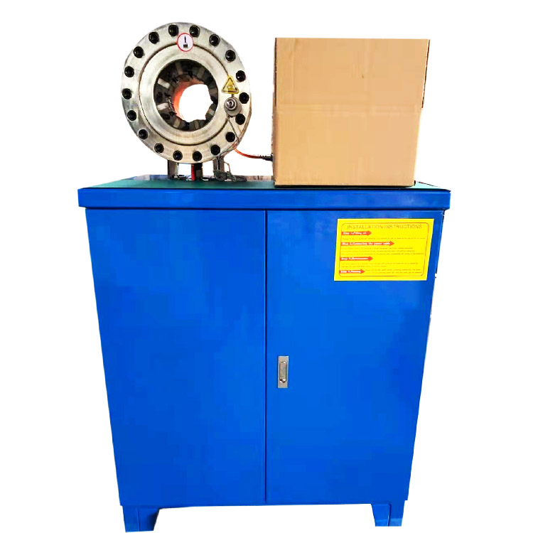 Aluminum frame tube end sealing reducing forming machine for vegetable greenhouse tube