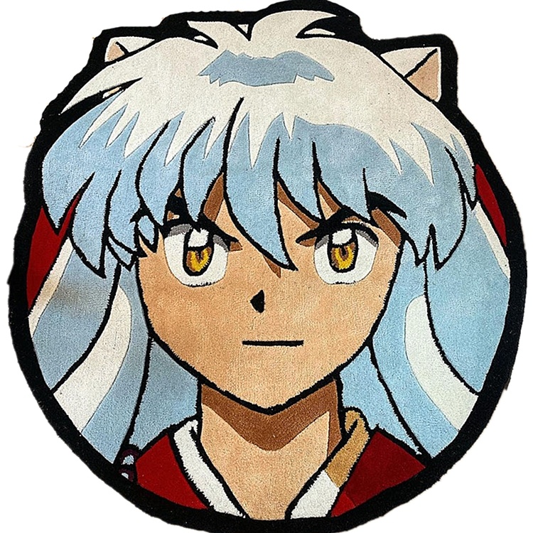 Дизайнерский ковер аниме Inuyasha, современные высококачественные ковры ручной работы, коврик для гостиной