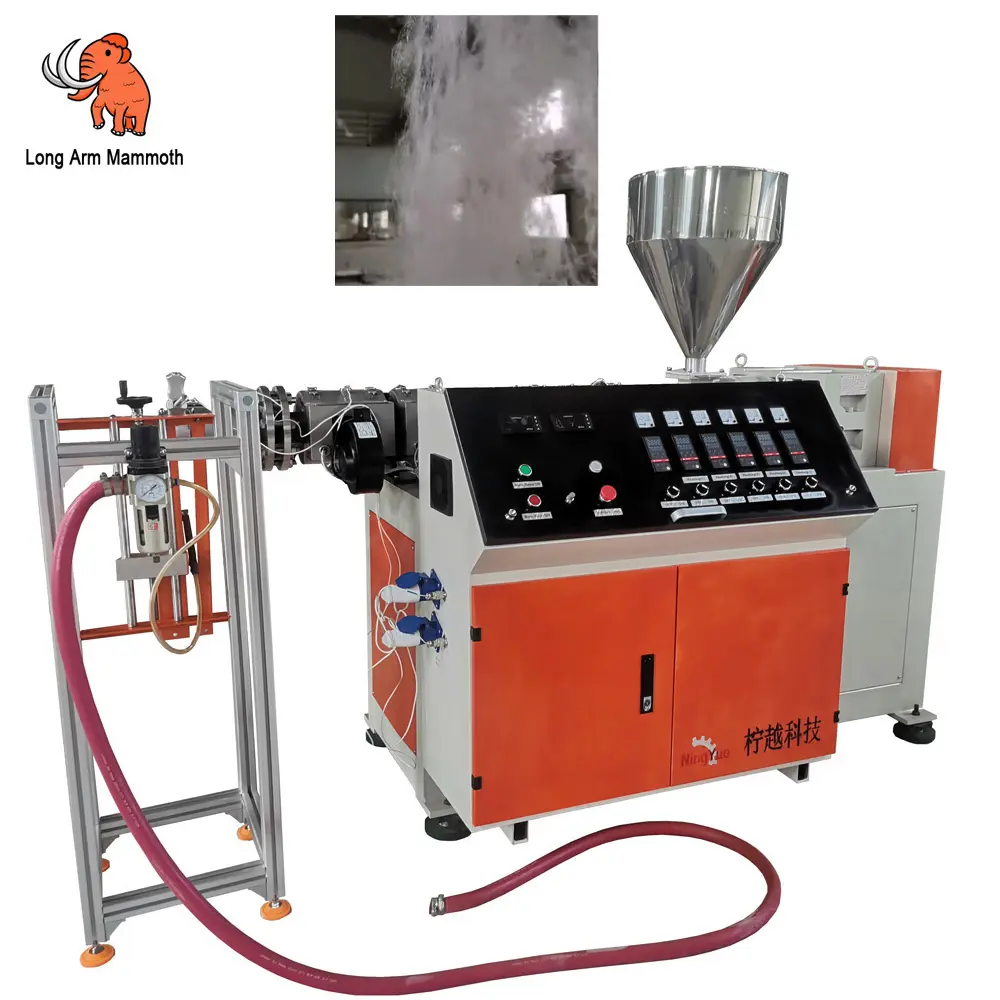 sintepon fiber making machine from pet bottles