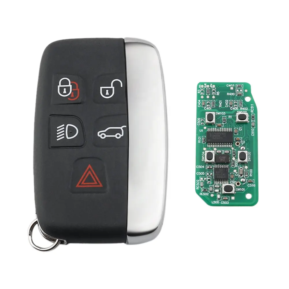 Keyless 4 + 1 5 Buttons 434/315 Mhz 7945 Chip Remote Smart Car Key For Land Rover Discovery Freelander Sport Evogue LR4 Luxury