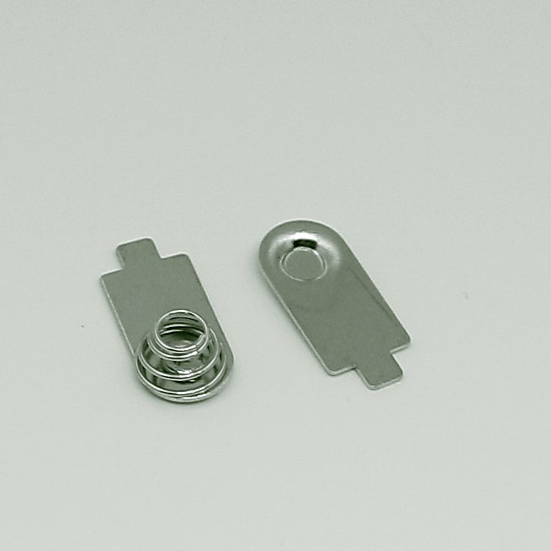 Stainless Steel Nickel Plated Positive and negative SMD spring contact