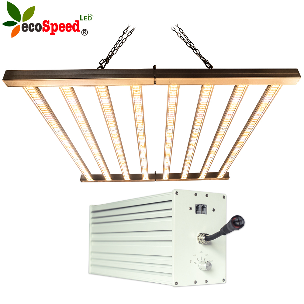 ETL оптовая продажа гидропоники полный спектр ecospeed led grow light 1000w 600w 800w 400w 300w для садоводства/медицинских растений