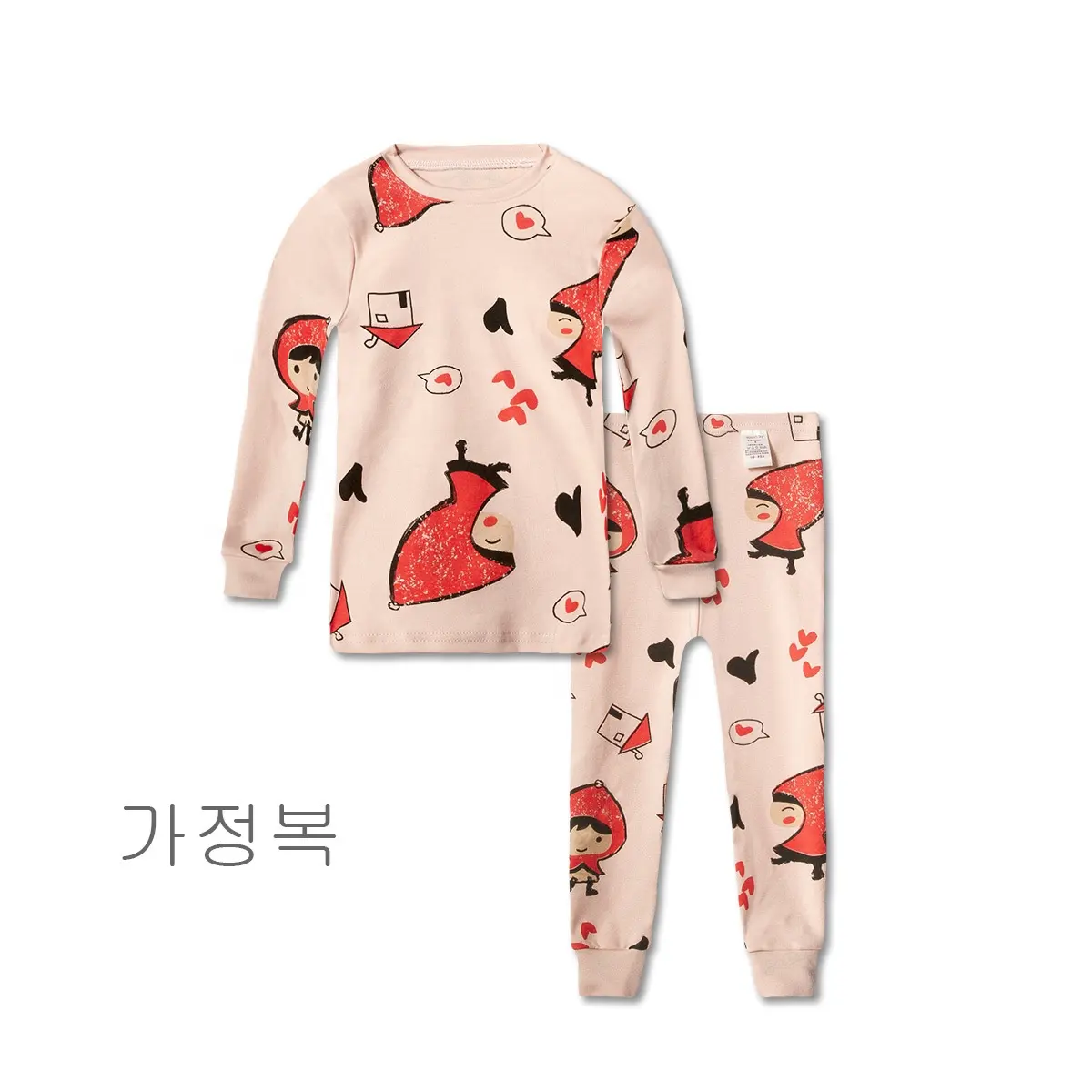 Fashion Two Piece Dinosaur Unique Sleepwear Winter Wear Around-Collar Unisex Hight Quality Cozy Low Price Long Sleeve Sleepwear