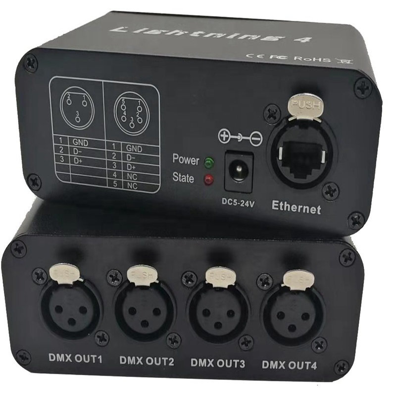 DMX LED Dimmer Manual Switch, 512 Channels, Ethernet, Artnet, 4 Universe, Wholesale Supply