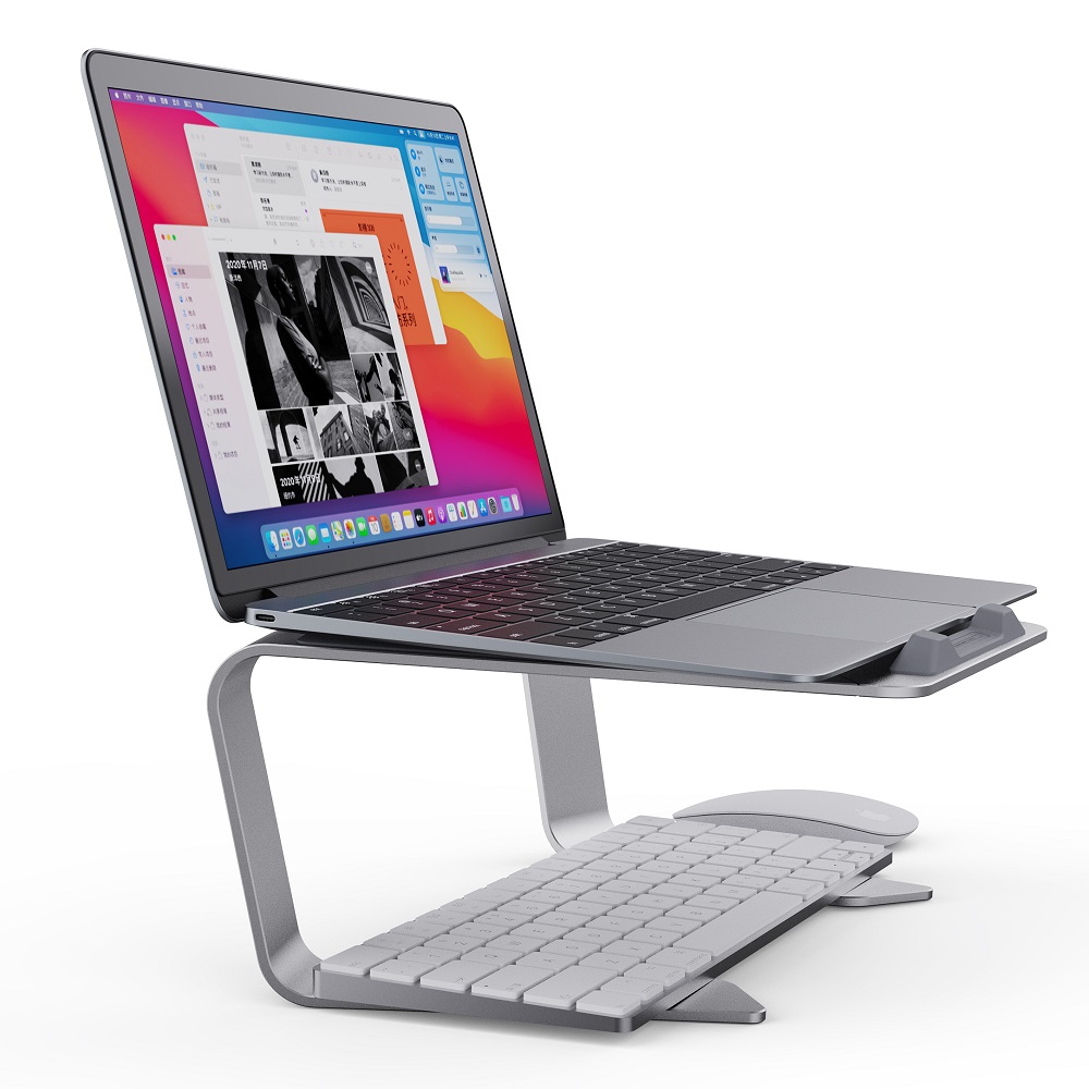 Design Be Friendly In Use Practical Foldable Portable Aluminium Computer Laptop Monitor Stand Holder