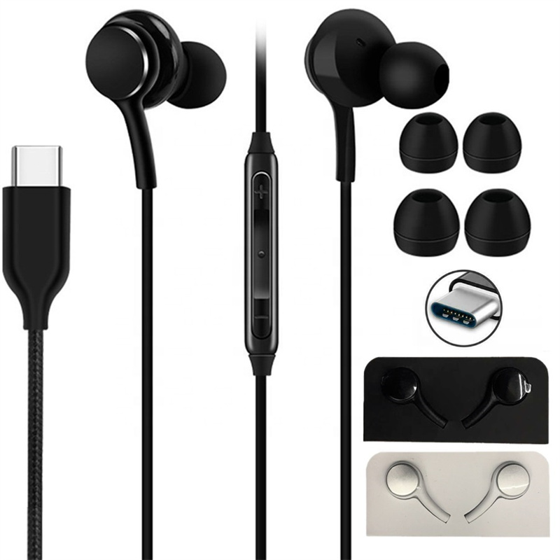 Auricular Earphone Type C Jack S20 Note 10earphone noise cancelling Headphone For Samsung S20 Note10