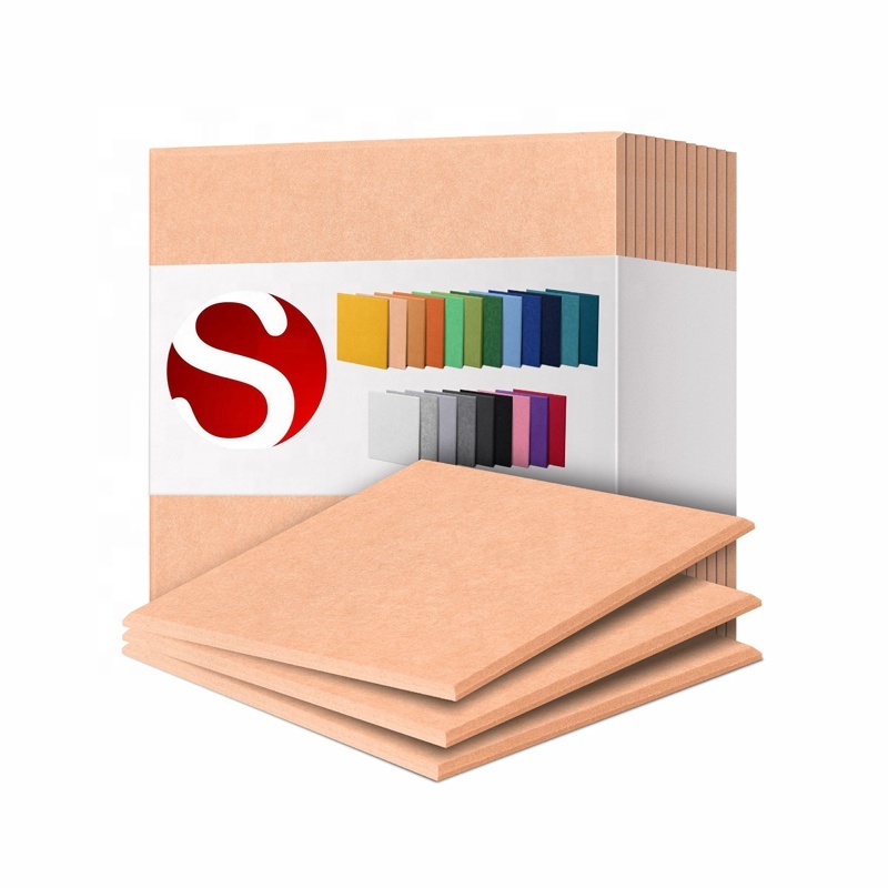 High Quality Thick 100% Pet Polyester Fiber Felt Padding For Acoustic Panel