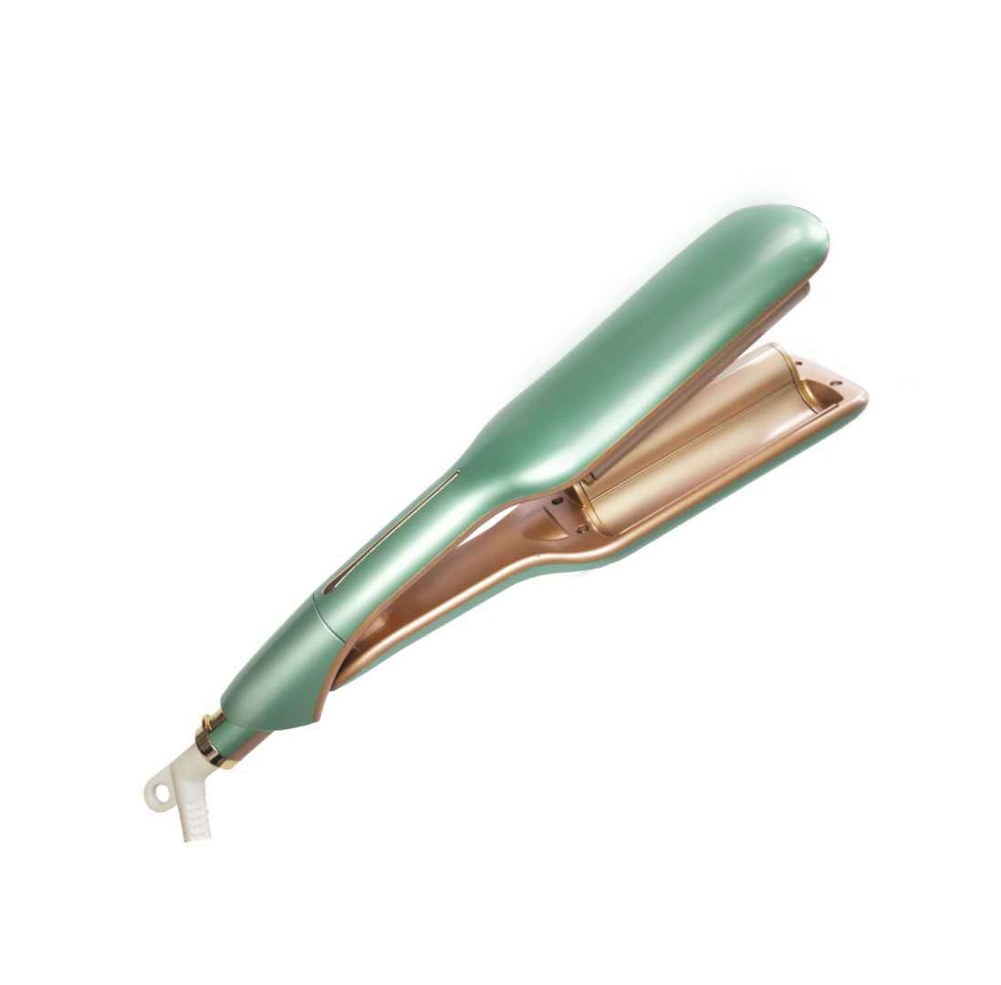 Hot Selling Professional 3 barrel Electric Hair Waver Curling Iron Cordless LED Spiral Hair Curler Mini 2 in 1 Hair curlers
