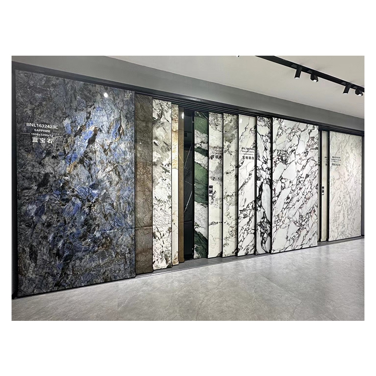 Foshan Porcelain Artificial stone 1600X3200X12mm stone Island stone Tilesartificial Marble