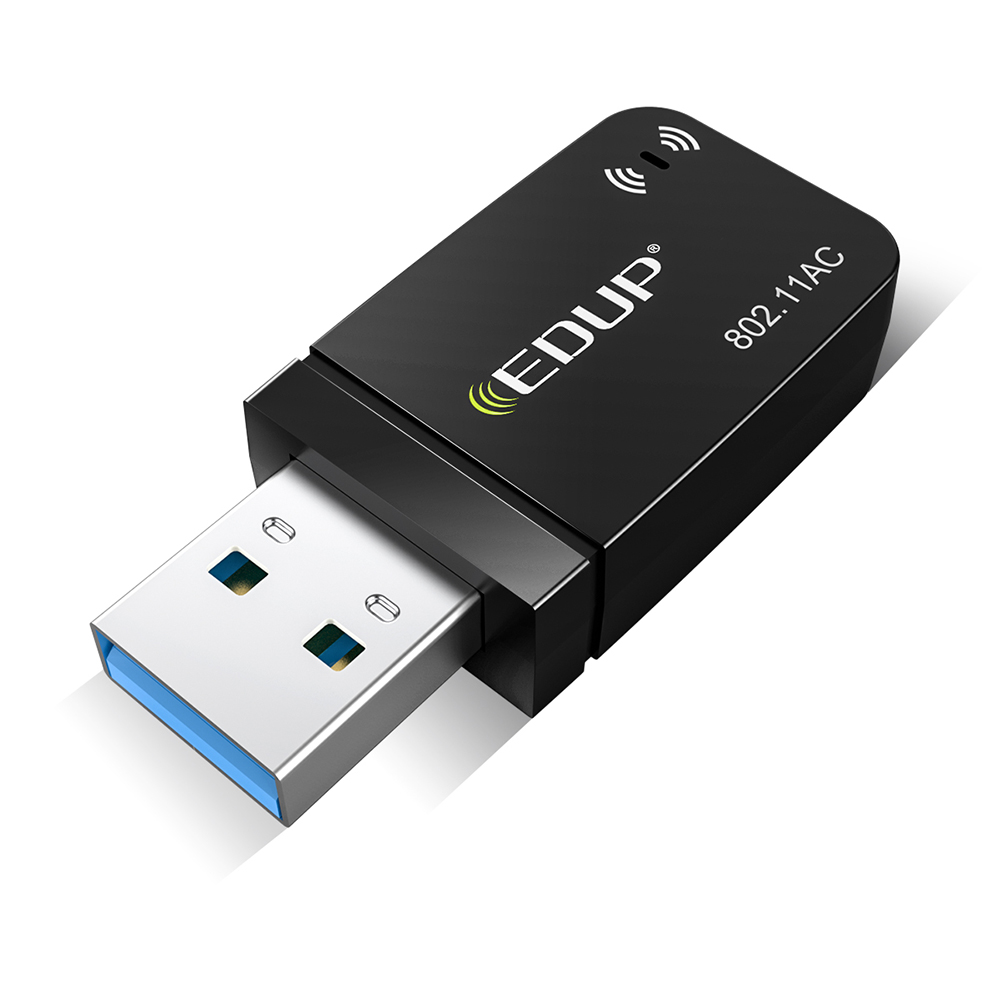 EDUP EP-AC1689 1300 Мбит/с 802.11AC USB Беспроводной Wi-Fi адаптер для ПК ноутбука бесплатный образец