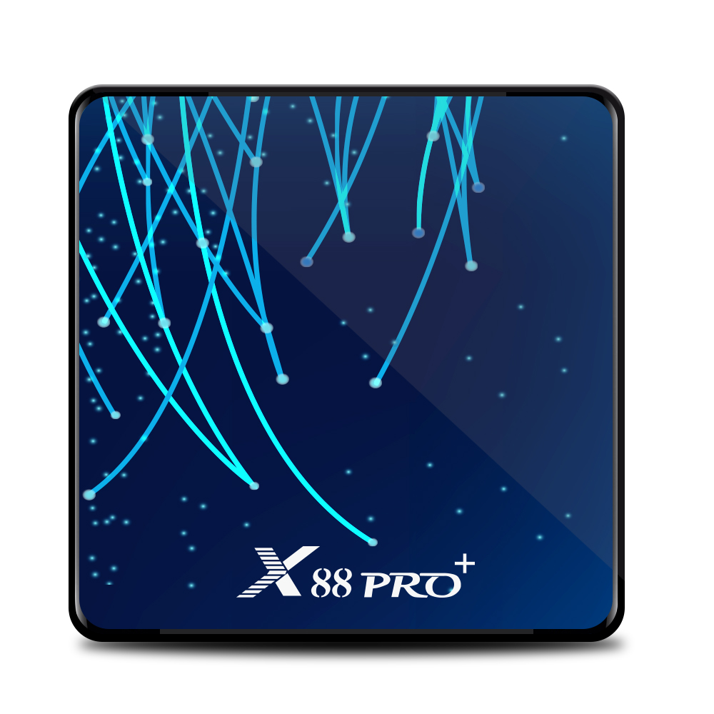 X88PRO Plus Android 9,0 RK3368 8K, 4 Гб оперативной памяти, 32 Гб встроенной памяти, Tv Box Smart TV Box WIFI 2,4G/5G 100 м BT HDR 4K X88 Pro + TV игровая коробка