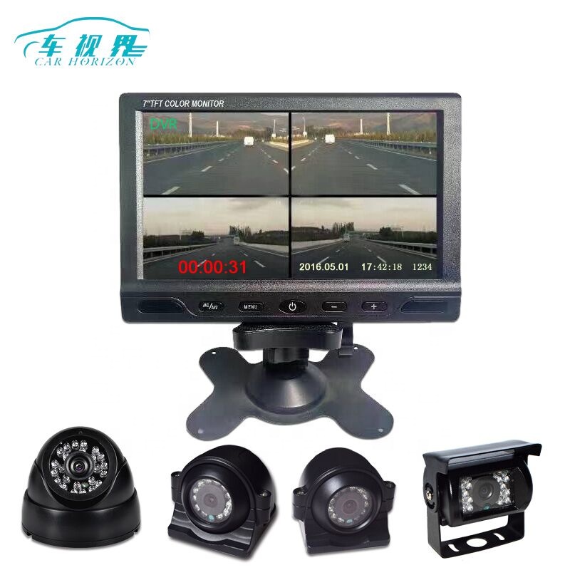 SD карты MDVR, Мобильный DVR комплект для автомобиля 4CH в реальном времени CCTV H.264 4CH 720P Мобильный автомобиль DVR SD карты низкая цена