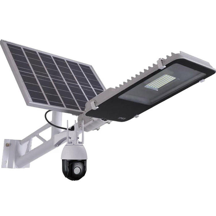 Sunmaster 100W 200W 400W 2021 4G Cctv 1080P Outdoor Solar Led Street Light With Solar Wifi Camera