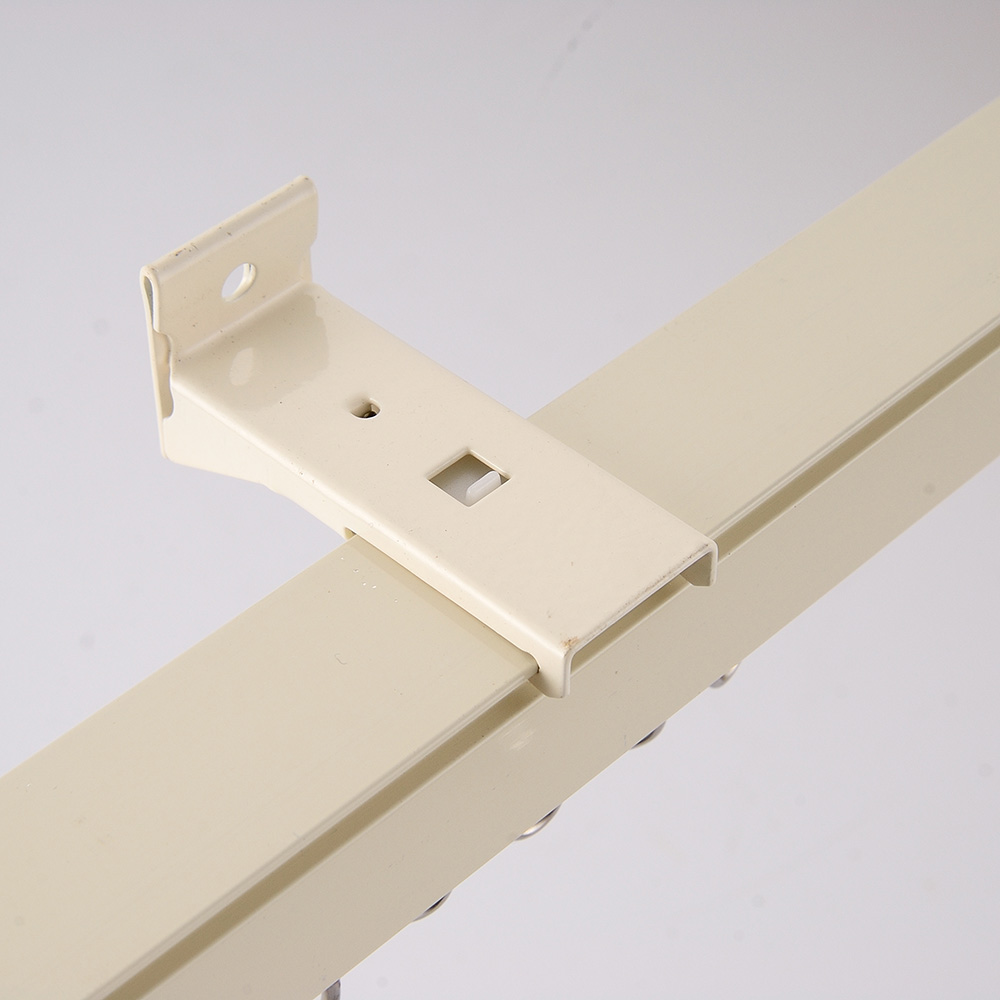 ceiling mounted c channel aluminium profile curtain accessories track with full fitting