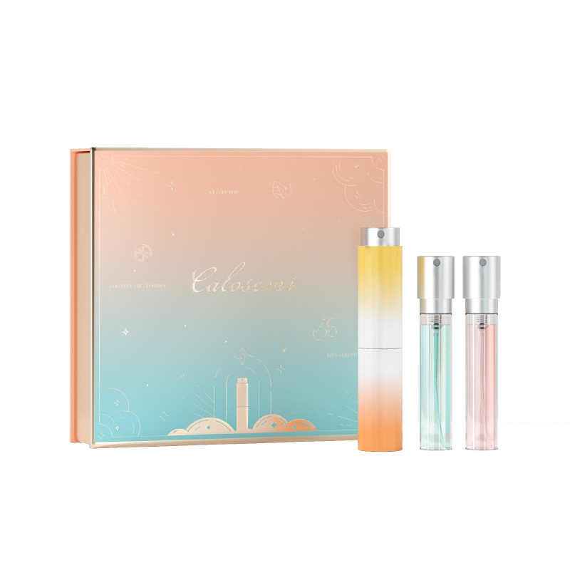 Breath Freshener orange Portable Oral Care Long-lasting Remove Halitosis Mouth Spray Gift Box Set