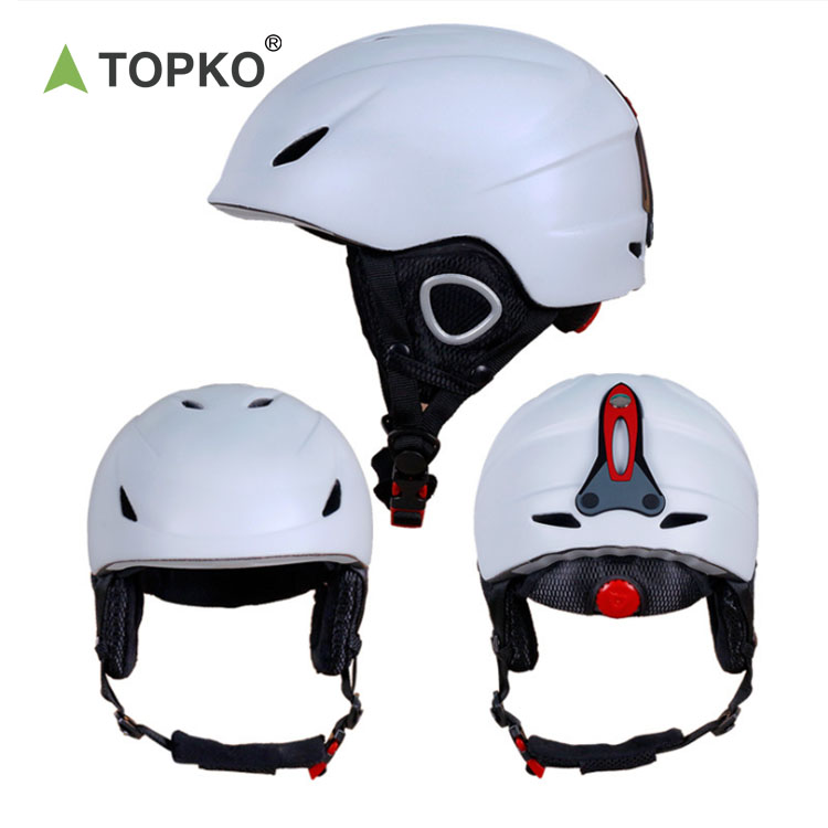 Съемная флисовая подкладка и амбушюры TOPKO, защитный Сертифицированный Снежный шлем для мужского лыжного шлема