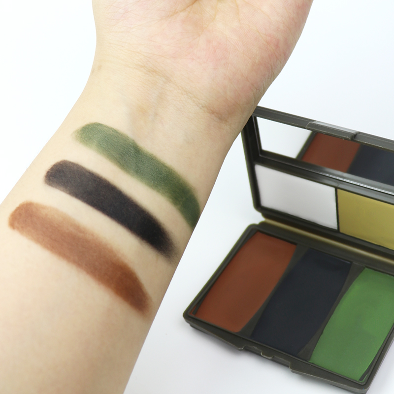 GP Private Logo Waterproof Oil Based Vegan Outdoors Hunting Camouflage Face Paint Set Of Body Art Supplies