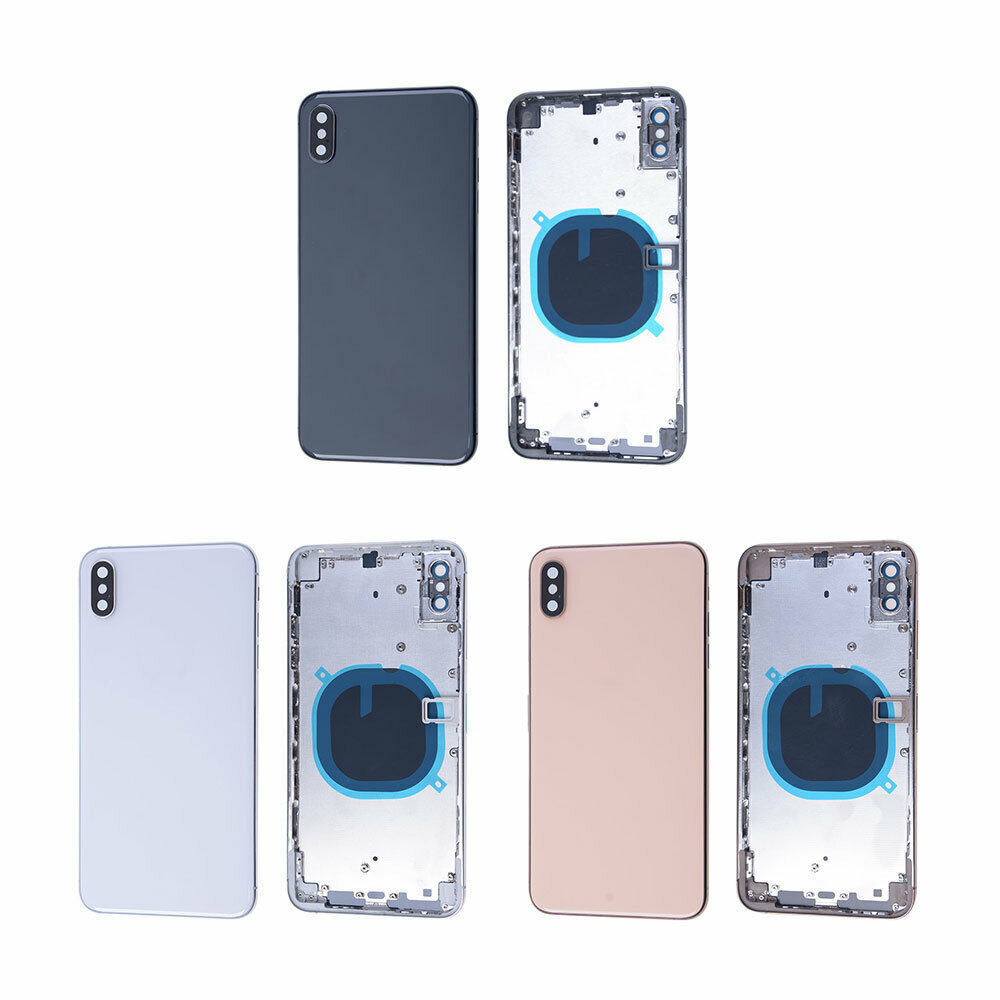 100% оригинальная задняя крышка батарейного отсека для iPhone XS Max, запасная задняя крышка в сборе