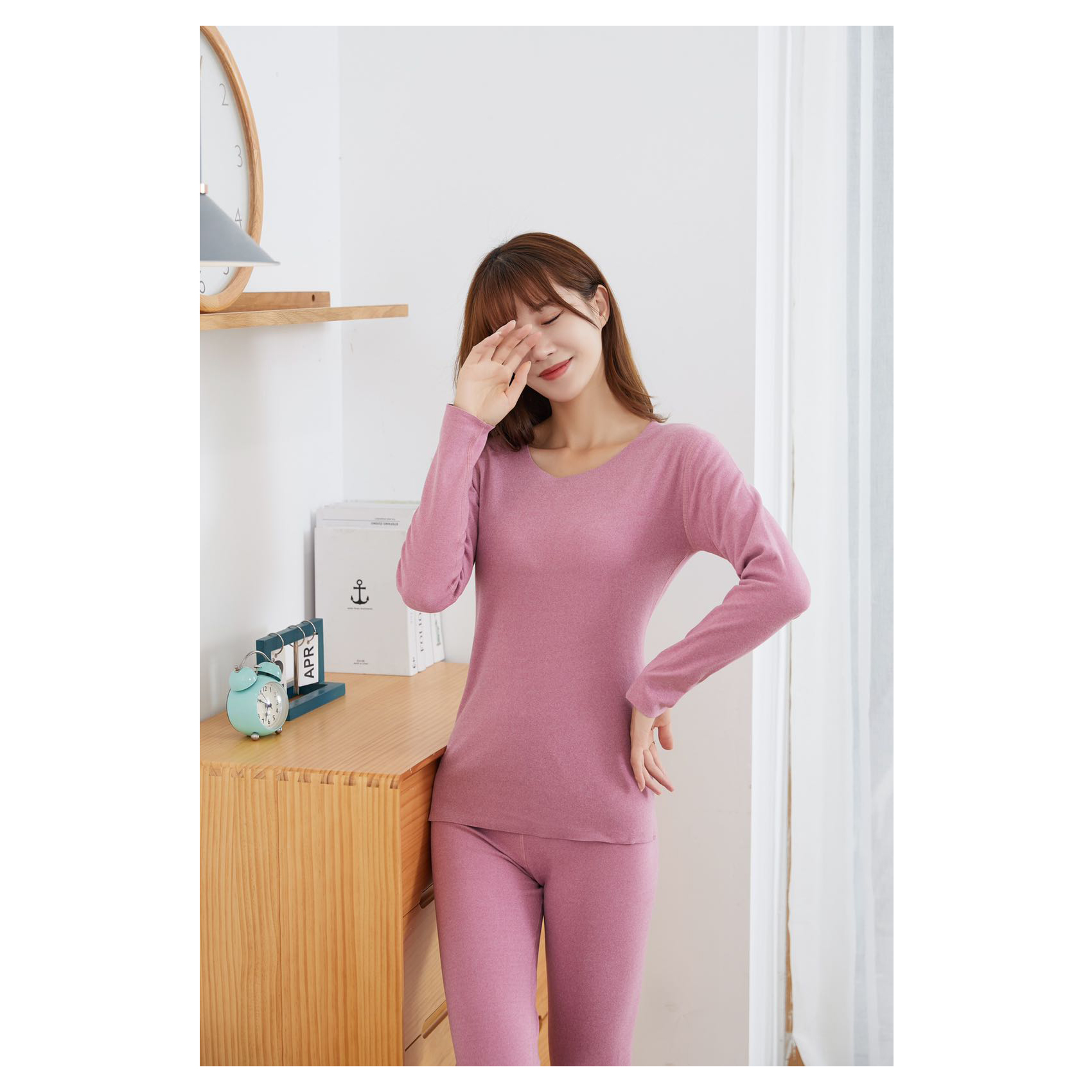 Wholesale Thermal Underwear Women Long Johns Women's Sleepwear Women's Winter Underwear Suit Seamless Breathable Warm Thermal