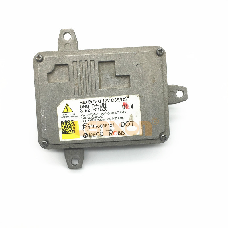 Проверенный оригинальный использованный OEM 2013-2015 Hyundai Santa Fe ксеноновая фара HID Балласт D3S Модуль блока управления 3T921-01B80 3T92101B80