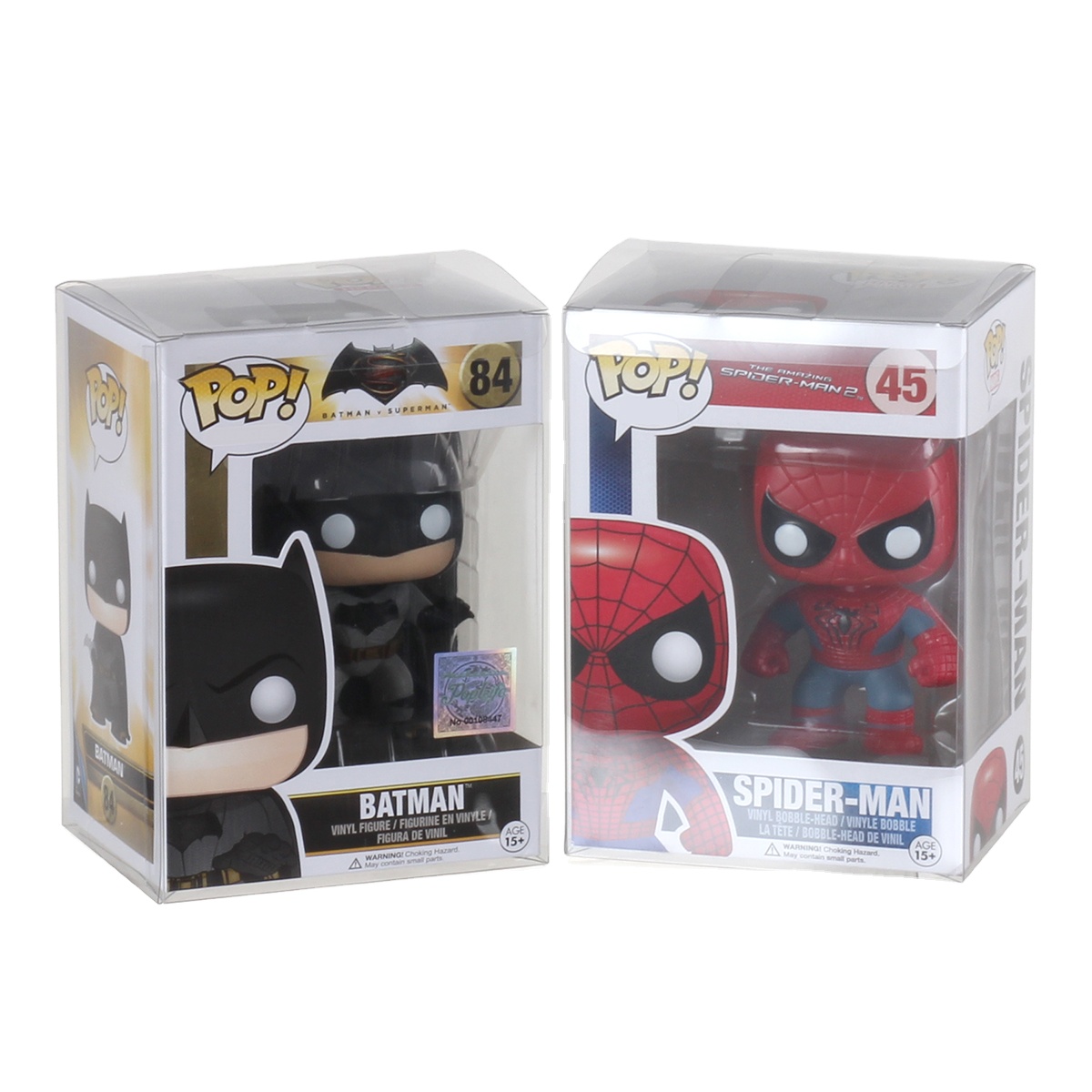 Прозрачные защитные чехлы Funko Pop из ацетата для игрушек для домашних животных, прозрачные упаковочные коробки из ПВХ с автоматической блокировкой дна