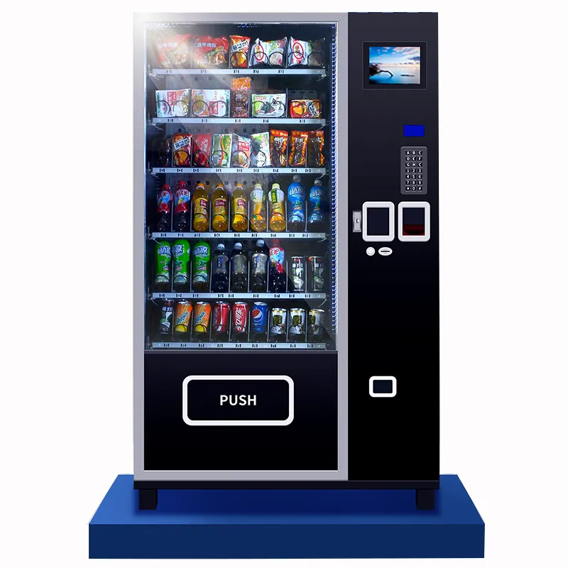 Открытый торговый автомат combo wifi smart сенсорный экран торговый автомат/Медицинский торговый автомат/торговый автомат кофе