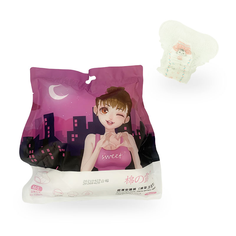 Free Sample Disposable Best Period Pants Menstrual Period Pant Organic Women's Panties Period Diaper Pants OEM