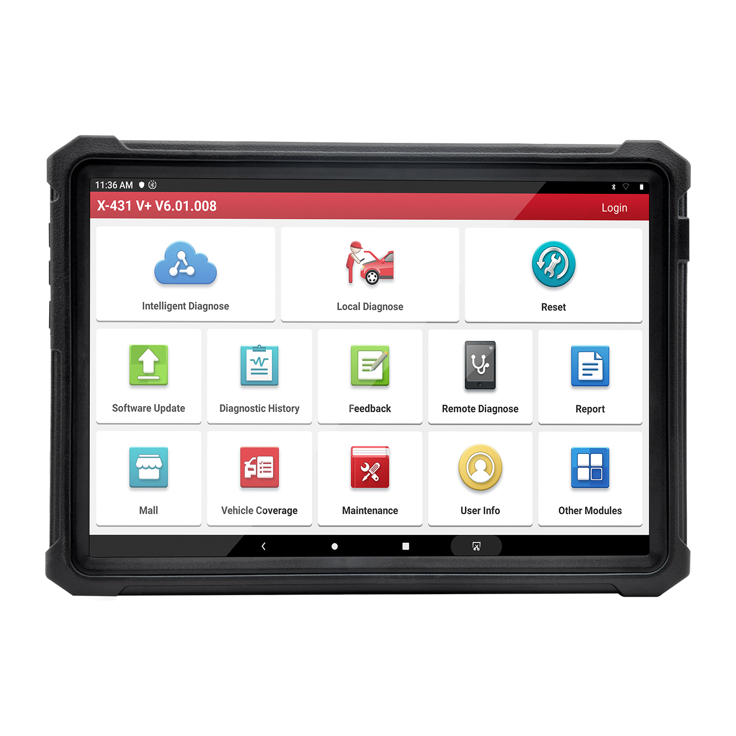 Оригинальный диагностический модуль Launch X431 V + Wifi/BT Plus HD для тяжелых грузовиков (2-в-1 комплект) 24 В launch hd