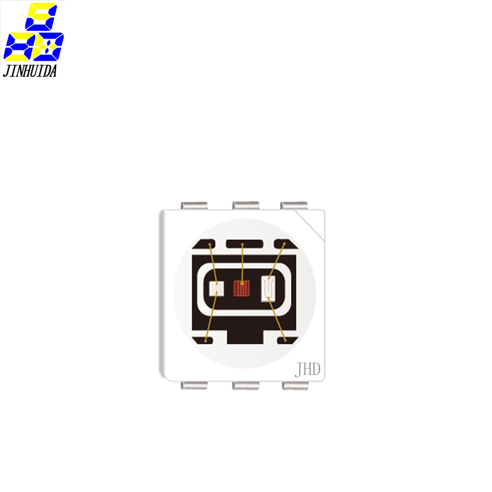 1,5 Вт Led 5050 RGB SMD светодиодный чип с Sanan/ Epistar высокой мощности как светодиодная лампа, сырье
