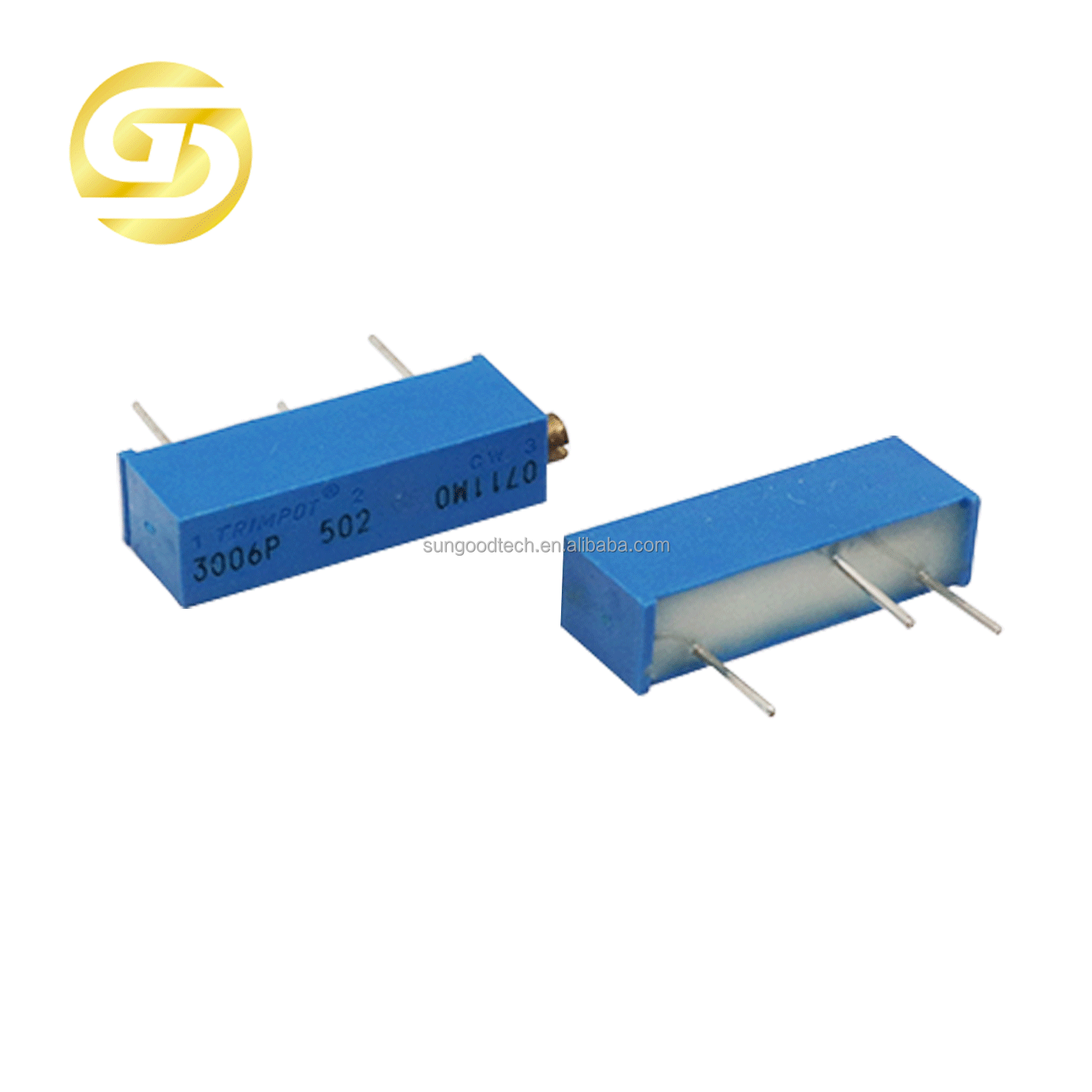 Триммер BOURNS 3006P-1-102LF 3006 1K ohm 103 1KR 3006P Trimpot, оригинальный подстроечный потенциометр