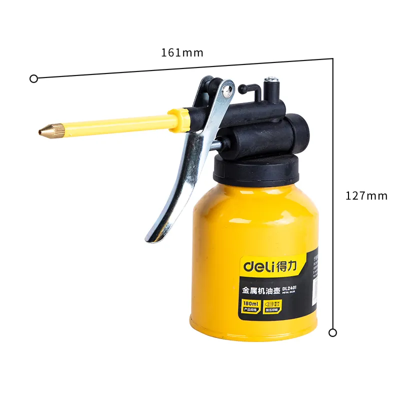 Deli DL2401 Auto Repair Tools High-quality Steel Body Special Structure Smooth Comfortable Oil Gun