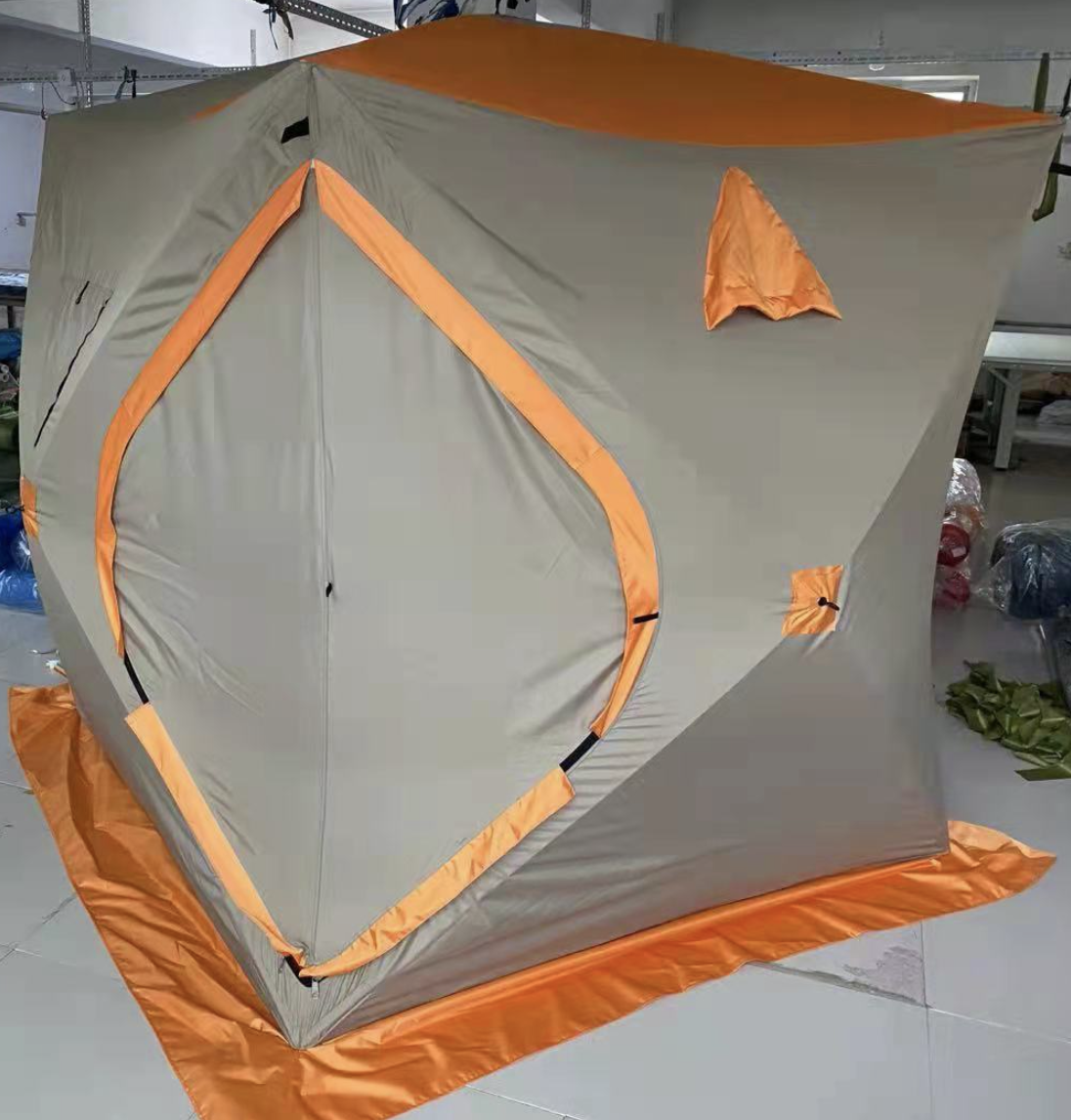 3 - 4 Person Tent Outdoor Thick Warm Ultralarge Camping Winter Plus Cotton Thickening Ice Fishing Tent