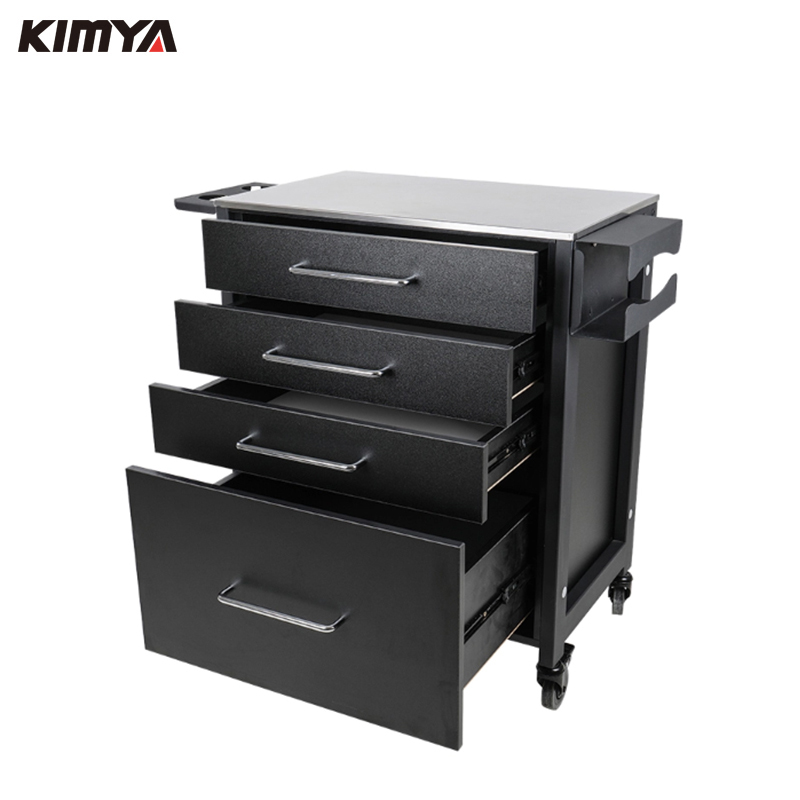 Kimya 2020 новая пользовательская черная мебель для лица спа Парикмахерская тележка салон красоты Парикмахерская тележка