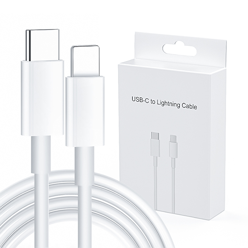 Новое поступление, кабель USB C Lightning 18 Вт PD для быстрой зарядки iphone 12 в розничной коробке