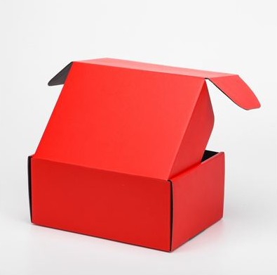 Custom Printed Flute E-Commerce Packaging Box Corrugated Cardboard Shipping Mailer
