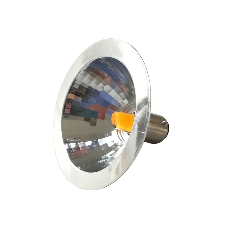 Алюминиевый COB 3 Вт светодиодный прожектор Gu10 ba15d led ar70 12 В