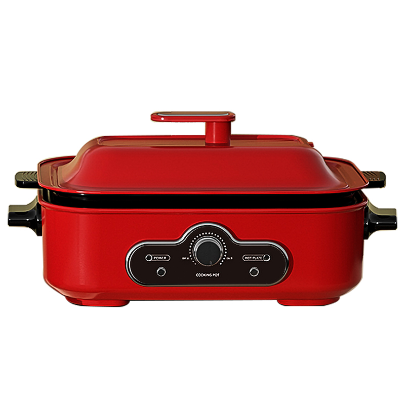 Multi-function non-stick electric hot pot hot-selling cookware set Electric roast Multi-function hot pot