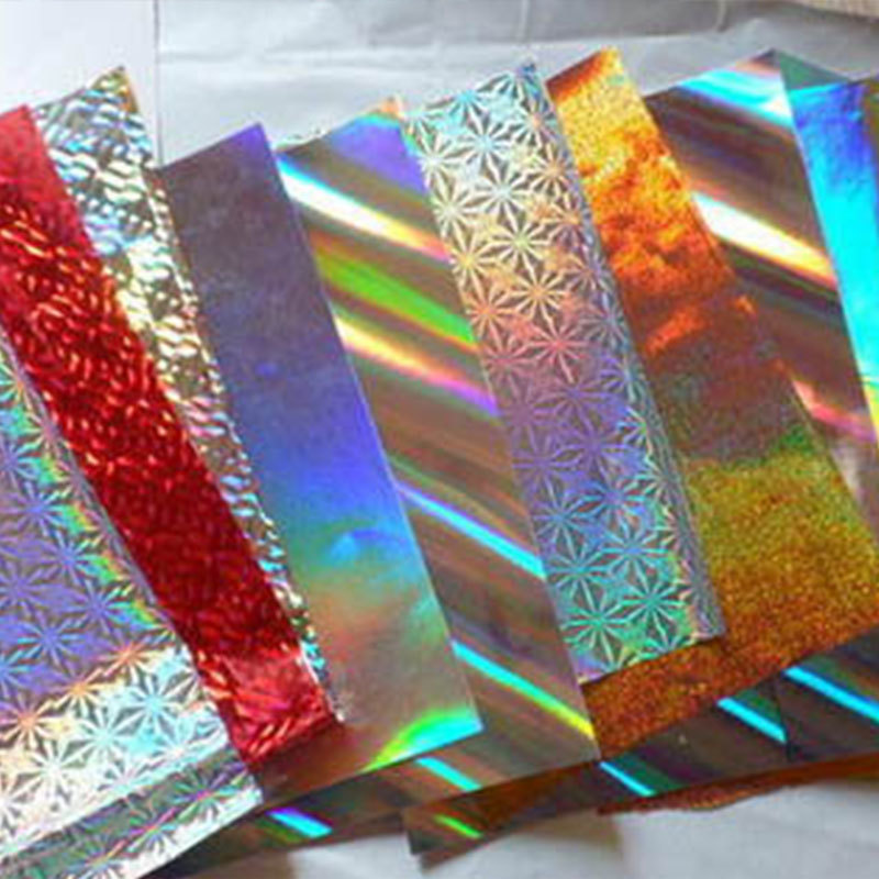 Hongde Glossy Silver/Matte Gold Resin-Coated Paper Rolls PET Material For Christmas Gift Wrap And Print Decoration