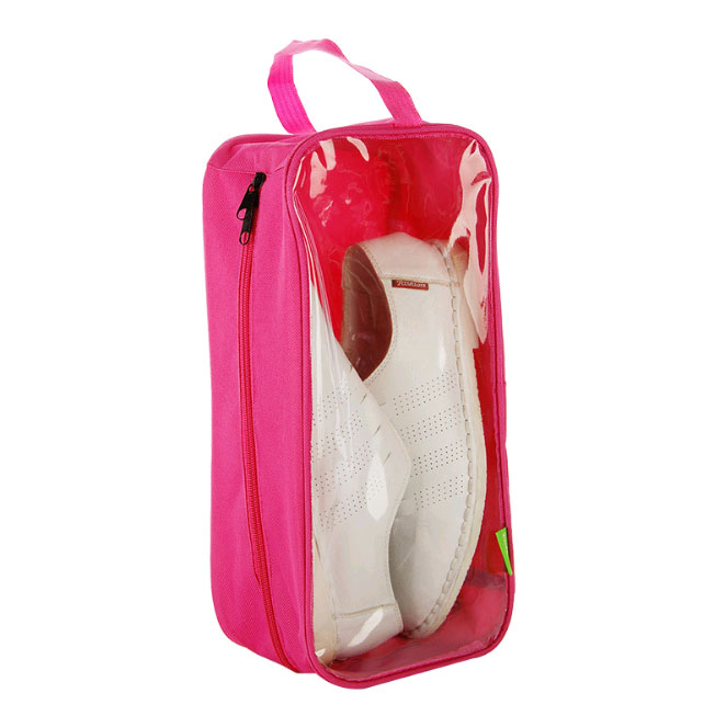 Amazon Hot Sale Portable Large Capacity Travel Shoe Storage Organizer Tote Pouch Nylon Foldable Shoe Bags Golf shoe bag