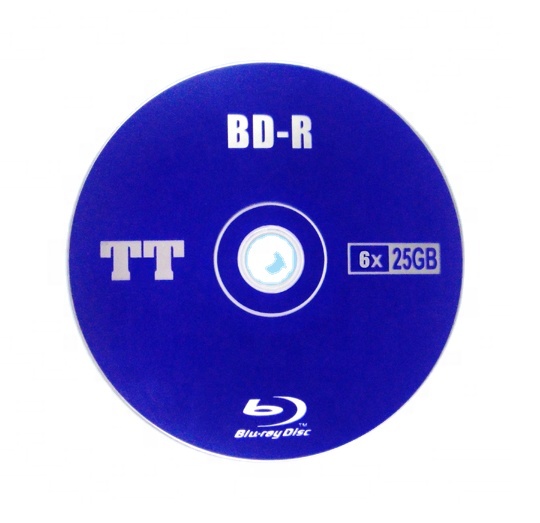 25 Гб blu-ray диск BD-R 25go для 3D фильмов и игр дублирования